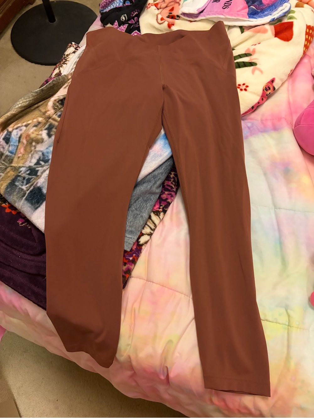 lululemon athletica Brown High-Rise Leggings - Picture 1 of 4
